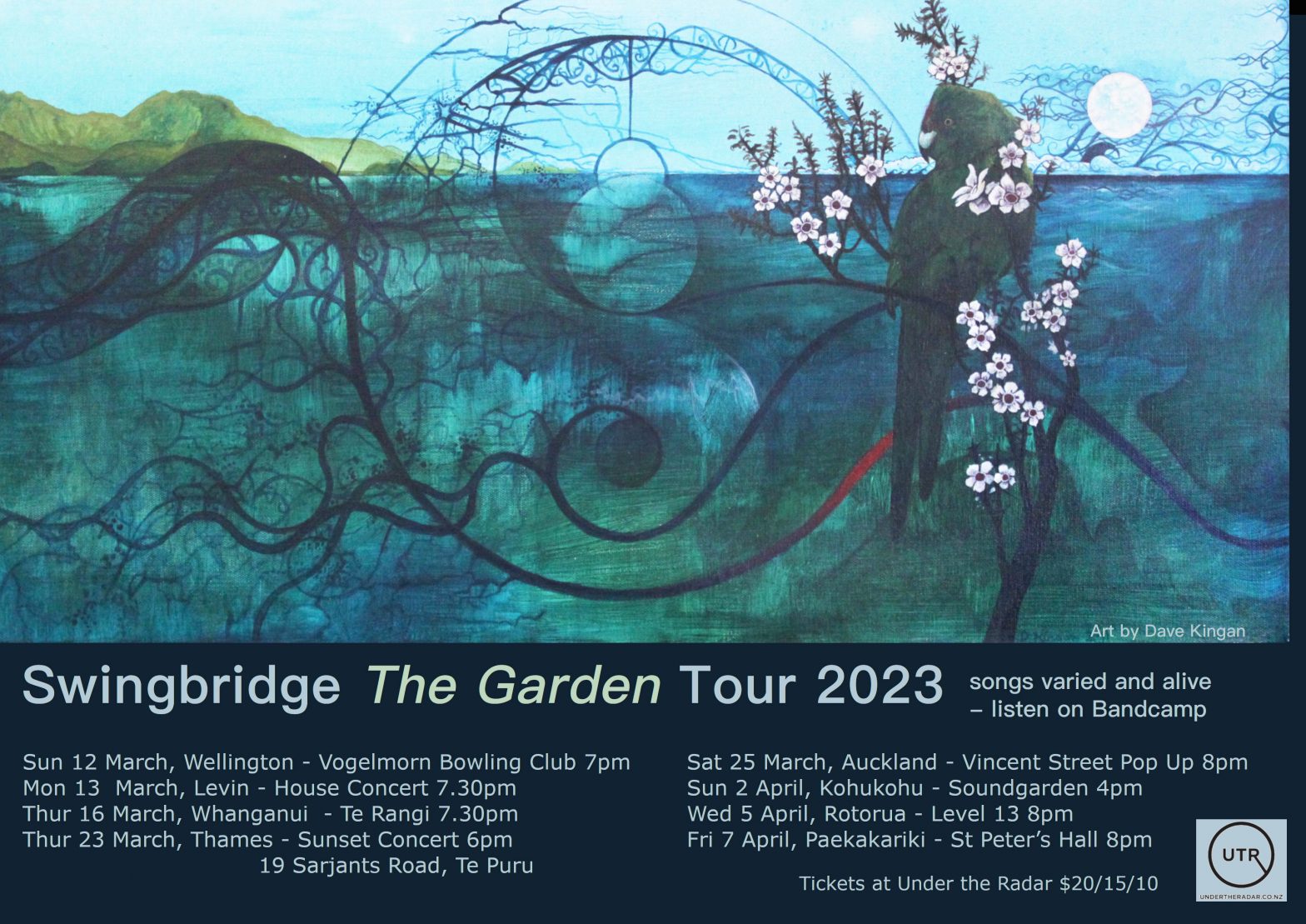 Swingbridge garden tour